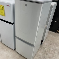 SHARP 2ドア冷蔵庫 2018年製 SJ-17E6-KW 167ℓ