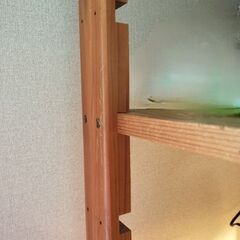 木製ラックの画像