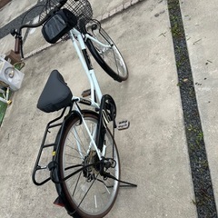 ギア付き 自転車 ママチャリ 26インチ 27インチ