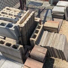 ブロック、レンガ、タイル