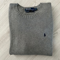 Polo by Ralph Lauren 古着 グレー セーター S