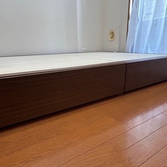 無印良品　ダブルベッド