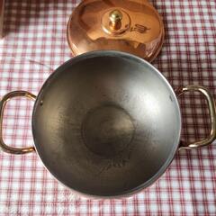 未使用品 銅鍋の画像