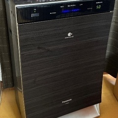 Panasonic◆加湿空気清浄機 F-VXP90 パナソニック 木目 