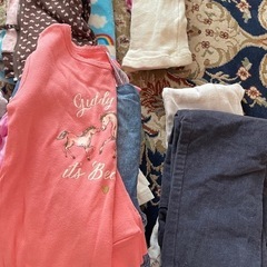 秋春の女の子服80-90センチの画像