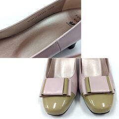 美品 ワコール success walk パンプス 24㎝ ピンク×ベージュ WQN551 レディース 靴 札幌市 中央区 南12条の画像