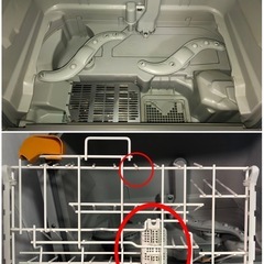 天)パナソニック 電気食器洗い乾燥機 NP-TCR4-Wの画像