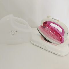 △ Panasonic パナソニック コードレススチームアイロン CaRuRu カルル アイロン NI-CL406 2009年製 動作確認済
