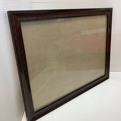☆長期保管品 額縁 賞状 写真 ポスター入れ 38×50.5㎝ 吊り紐付き 中古 (NF250515) Zi-2013の画像