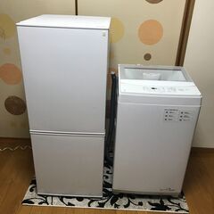 (引き取り大歓迎)高年式家電品ニトリ2点セット（冷蔵庫、洗濯機）
