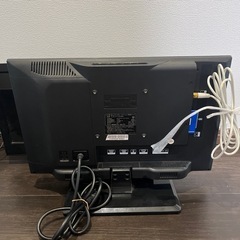 19型テレビ(16型ジャンク品付きの画像