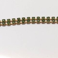 ☆アクセサリー　ブレスレット　緑石連　中古品　1,500円　の画像