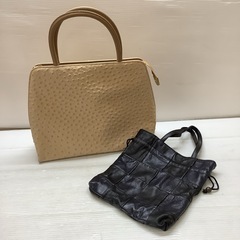 ☆ バッグ　 ハンドバッグ　鞄　手さげ鞄　2個セット　 