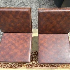 ヴィンテージソファ　1人掛け　2客セットの画像