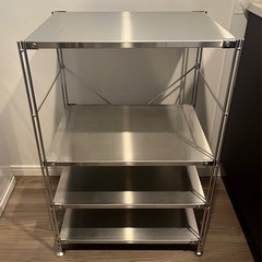 【無印良品】ステンレスユニットシェルフ　幅58