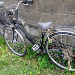 自転車3台の画像