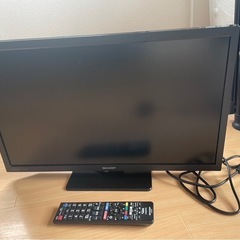 22型テレビ　シャープ 2T-C22DE 2022年