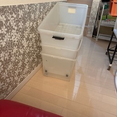 収納ケース蓋なし　五個