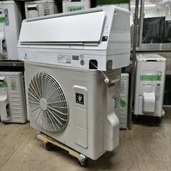 K06207　中古エアコン シャープ 2020年製 主に6畳用 冷房能力 2.2KW / 暖房能力 2.5KW