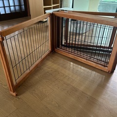木製ペット用サークル