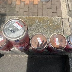 値下げしました！カラーワークス・塗料・タリーズコーヒー指定色・まとめての画像