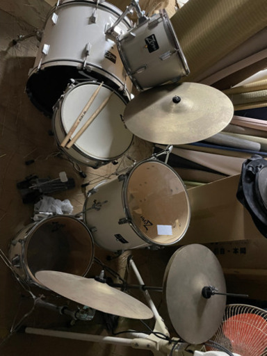 楽器　ドラムセット一式