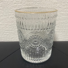 🩷ゴ－ルドふちグラス 10×7.5cm