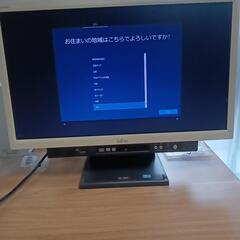 富士通WINDOWS10 一体型パソコン