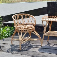 ラタンチェア　ユグラ　jugras 籐　椅子　　の画像