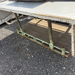 プレハブ仮設用　軒先テントの画像
