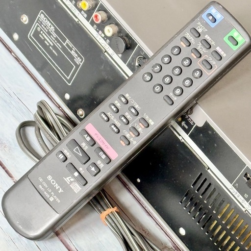 ジャンク品 SONY LDプレーヤー MDP-A2 (maro) 共和の映像