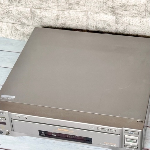 ジャンク品 SONY LDプレーヤー MDP-A2 (maro) 共和の映像