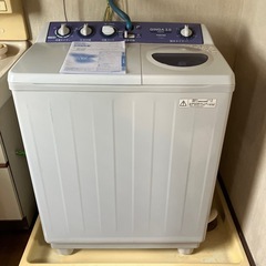 二層式電気洗濯機