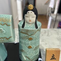 日本人形 青磁立雛 店頭販売 南区花畑の画像