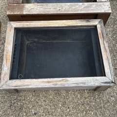 取り引き中　
ビオトープ　木枠付き　３点セットの画像