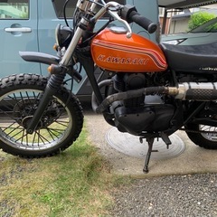 	【カスタム多数】KAWASAKI TR250｜ビンテージ感あふ...