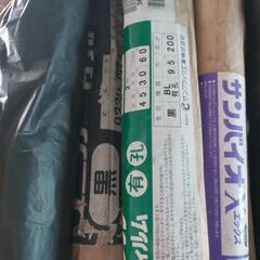 農業用マルチ　家庭菜園の画像