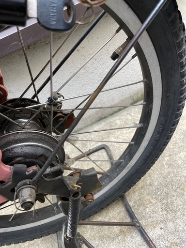 ヤマハ 電動アシスト自転車20インチ ジャンク 整備必要