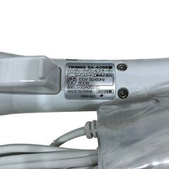 25R176 ジ2 未使用 TWINBIRD ハンディーアイロン＆スチーマー SA-4086 Y イエローの画像