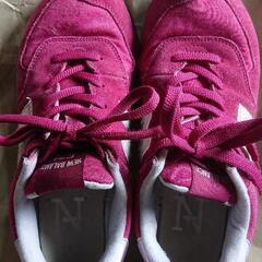 new balance レディース スニーカー 24,0製作所