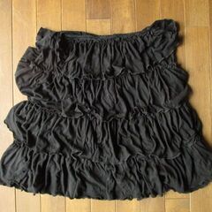 黒スカート