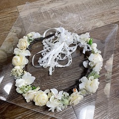 花冠/結婚式/ヘッドセット