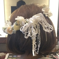 花冠/結婚式/ヘッドセットの画像