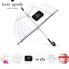 ケイトスペード 傘 ビニール傘 Kate Spade レディース...