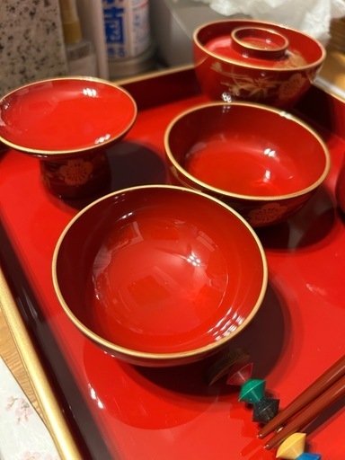 食い初と賀寿の膳