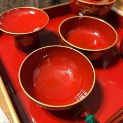 食い初と賀寿の膳の画像
