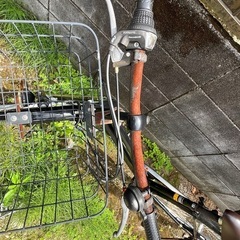 //受渡し先決定//自転車 ママチャリ黒 の画像