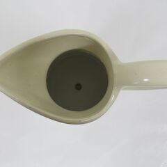 陶器製 水差し カラフェ 花瓶 花器 置物 薔薇柄 底面に栓あり 幅19cm×奥行15cm×高さ23.5cm の画像