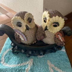 フクロウ置物
