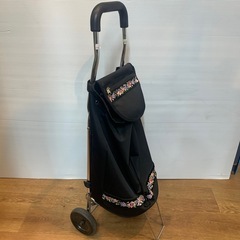 ショッピングカート　花柄　の画像